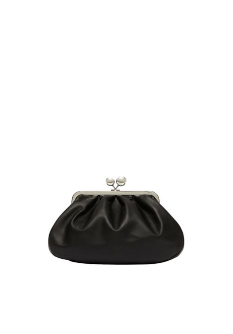Pasticcino Bag Medium in montone - NERO Weekend MAXMARA | CUBICO007